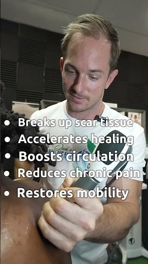 SHOCKWAVE THERAPY – Break Through Scar Tissue & Pain