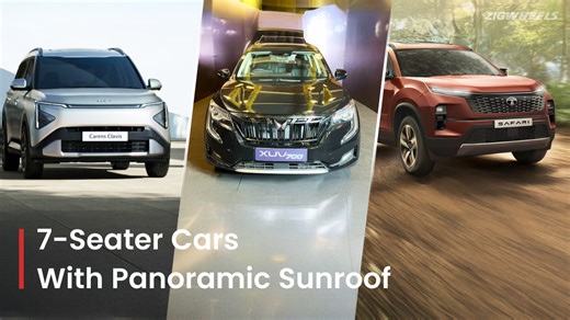 5 Affordable Cars With Panoramic Sunroof: Kia Carens Clavis, MG Hector Plus, Mahindra XUV700, And More  - ZigWheels