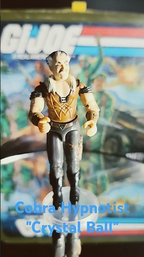 Unboxing Vintage 1987 G.I. Joe Action Figure "Crystal Ball" #80stoys #actionfigures #gijoe #80skids