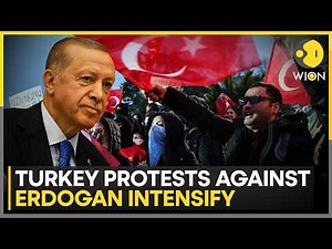 Turkey Protests Erupt as Imamoglu Supporters Demand Erdogan’s Resignation | WION