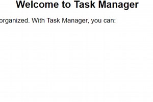 TaskManager