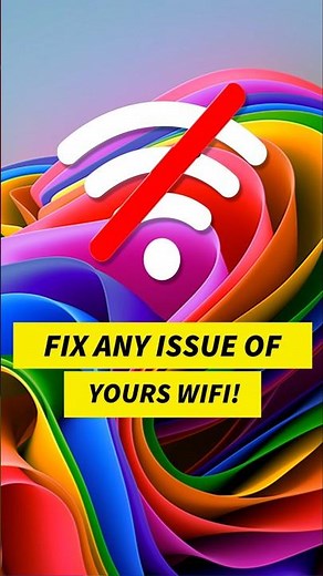 How to Fix Any WiFi Problem on Windows Instantly⚡ Hidden CMD Trick