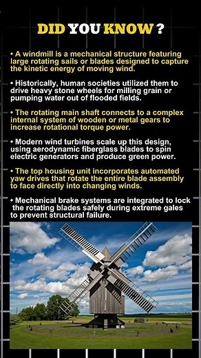 Windmill Facts That Will Blow You Away (From 7th Century Persia to 6 Million American Farms)😲History