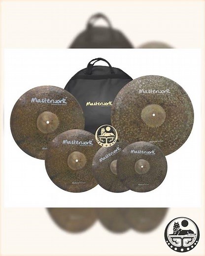 Masterwork Cymbals Natural Cymbal Pack Box Set (14-16-18-20)