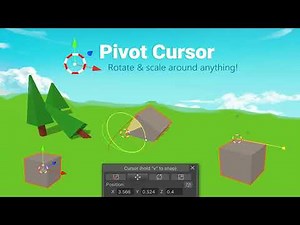 Unity: How to rotate or scale around any point - Pivot Cursor Tool