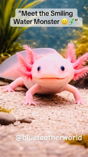 Cute Axolotl Amazing Fact 🦎✨ | Nature Short #shorts