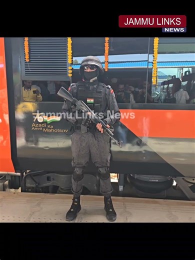 Indian Railways Deploys CORAS Commandos to Secure Vande Bharat on Jammu-Srinagar-Baramulla Route