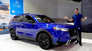 A fresh design makes the new CR-V stand out