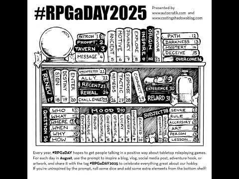 RPGaDAY2025 August the 5th Ancient