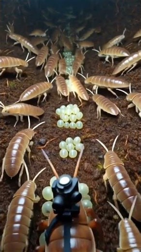 Springtail POV: Inside a Hidden Micro Underground Colony | Real Mounted Camera Footage. #Springtail