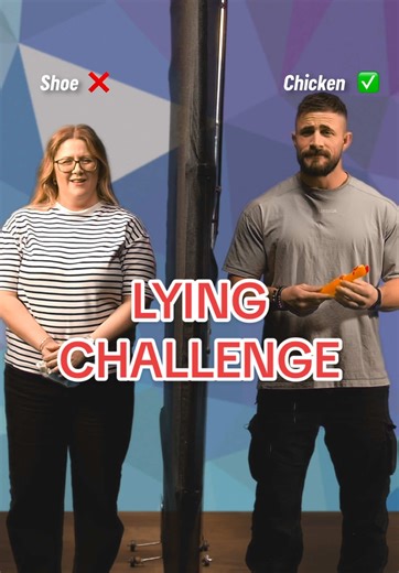 Lying Challenge 😭 Kayleigh deserves an award for her acting #lyingchallenge #challenge #guesstheobject #funny #game