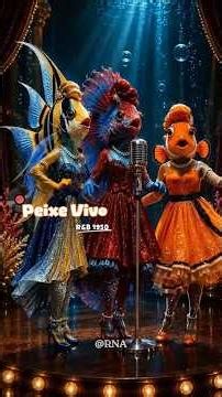 Peixe Vivo - Versão R&B Anos 1950 (Animação Oficial) | Rádio Nostalgia Animal #50s #music #retrô #ia