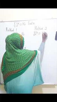 Solving Exponential Equations: Find x using 2 methods. #stem #maths #education