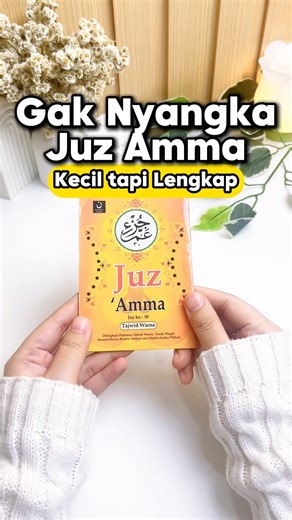 Gak nyangka kecil tapi lengkap! Juz amma tajwid warna #rainifannii #juzamma