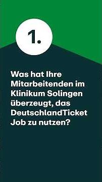 3 questions about the DeutschlandTicket job