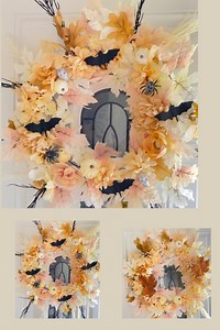 11K views · 242 reactions | Embrace the Beauty of Autumn with These Fall and halloween Wreath Decor Ideas  | Special Creations By Nelly | Facebook