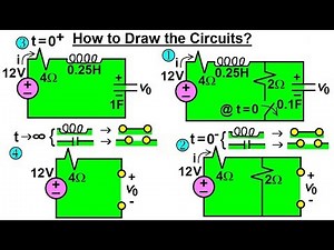Electrical Engineering: Ch 9: 2nd Order Circuits (5 of 76) How to Draw the Circuit?