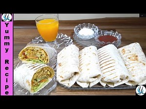 Yummy Mexican Burritos Wrap Recipe | How to Make Beef Burrito | Homemade Burritos Recipe