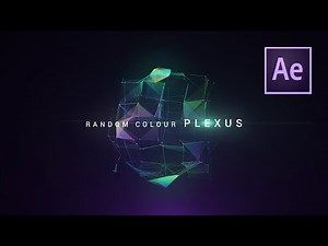 After Effects - Random Colour Plexus Tutorial