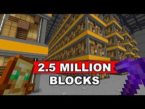 My 2.5 MILLION BLOCK mega base took over a year to build