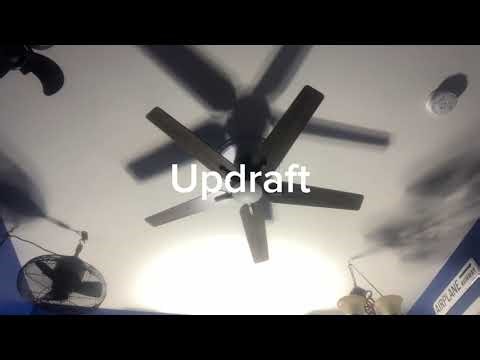 52” POCHFAN ceiling fan (Rough Pine blades)