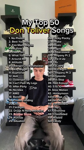 My Top 50 Don Toliver Songs #dontoliver #rap #travisscott