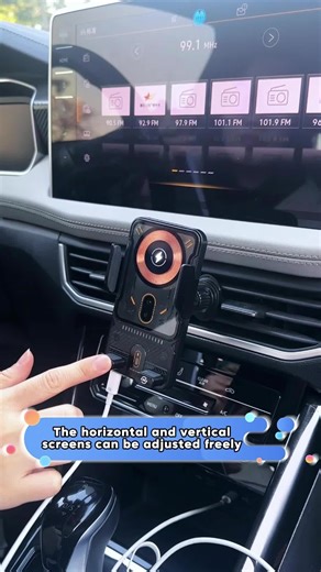 New Wireless Charging Car Phone Holder for Navigation
