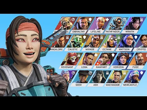 Almost All Apex Legends Characters Explained and Compared