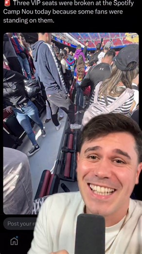 Barca stadium is finished😂😂 #football #soccer #realmadrid #barcelona #campnou | Jules Lopez