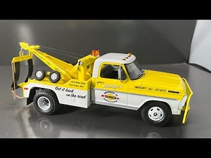 How to turn the Moebius 4x4 Wrecker into a Two Wheel Drive truck.