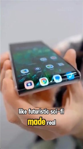 This Screen Rolls Up Like Paper! 📜⚡ #shorts#shortsviral