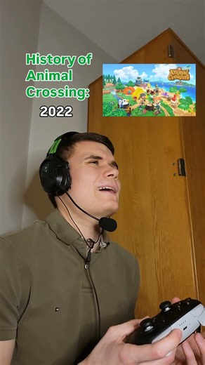 History of Animal Crossing #animalcrossing #fyp