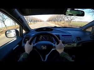 2008 Honda Civic Hybrid - POV Review (Binaural Audio)