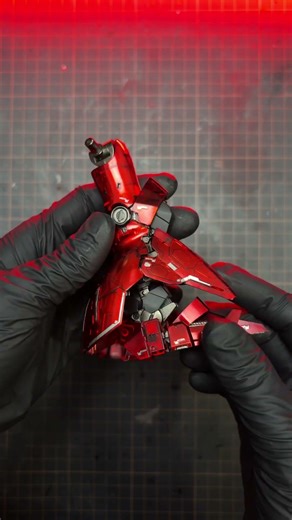 RG Sazabi Mechanical Core Plating #gundam #gunpla #高達