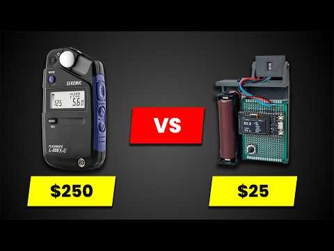 DIY Cinematic Light Meter for $25 with #esp32