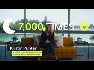 How much time has PolyAl's virtual assistant saved PG&E's call centers this year?