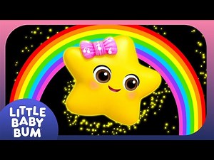 Soothing Sleep Rainbow Lullaby Loop 🌈 Learn Colors with this Bedtime Video - Videos For Kids
