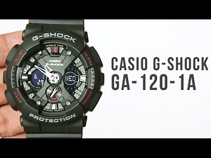 Casio G-shock GA-120-1A : Unboxing
