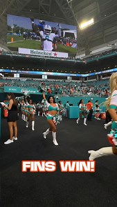 that’s a W! 🐬 | Miami Dolphins Cheerleaders