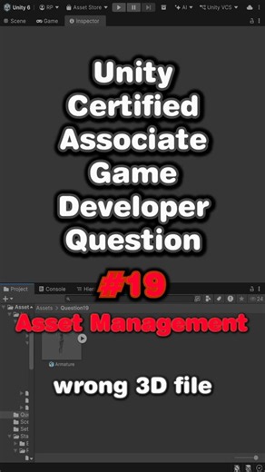 Unity Game Dev Practice Q#19: Best 3D File Format 🧊 #codingquiz #gamedev #indiedev #unity3d