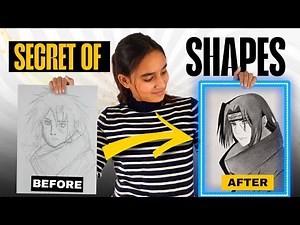 "Improve Your Sketching Using Simple Shapes | Beginner Drawing Tutorial"