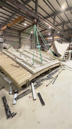 GFRC panel demoulding