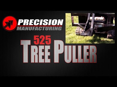 525 Tree Puller in Action! | Precision Manufacturing INC