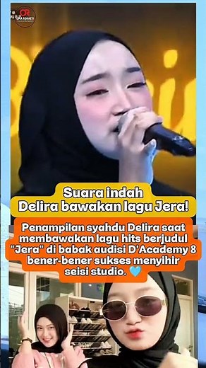 Suara indah Delira bawakan lagu Jera! 😱 #delirada8 #da8 #dangdutacademy #indosiar