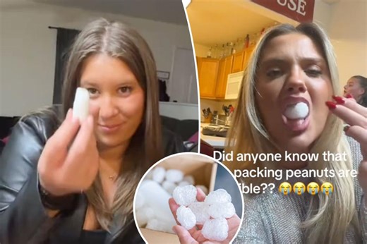 Packing peanuts aren’t food but people are eating them — and the bizarre trend worries experts