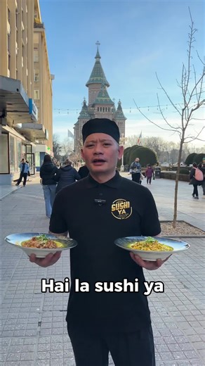 Viet te cheamă la Sushi Ya Dar de data asta în loc de sushi îți dă alte preparate. Fii atent aici. Ne vedem la Sushi Ya #5pasidebine #timisoara #sushi #sushiya #ieftin