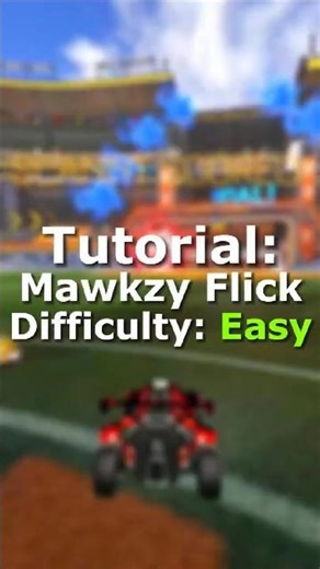 Mawkzy Flick tutorial in Rocket League! 🎯🌠