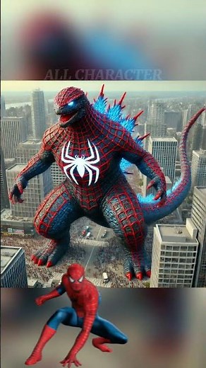 Superheroes as Giant Godzilla Rampaging in the City😱💥 | Marvel x DC Characters🔥