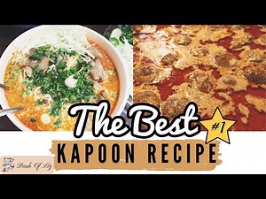 THE BEST KAPOON (Khaub Poob) RECIPE | How To Make Hmong Red Curry Noodle Soup | Cook With Me