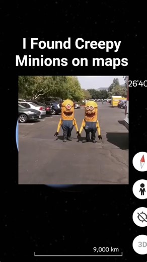 🤯😶‍🌫️I Found Creepy Minions on google map🗺️#short #reel #exploremap #mystery #googleearth